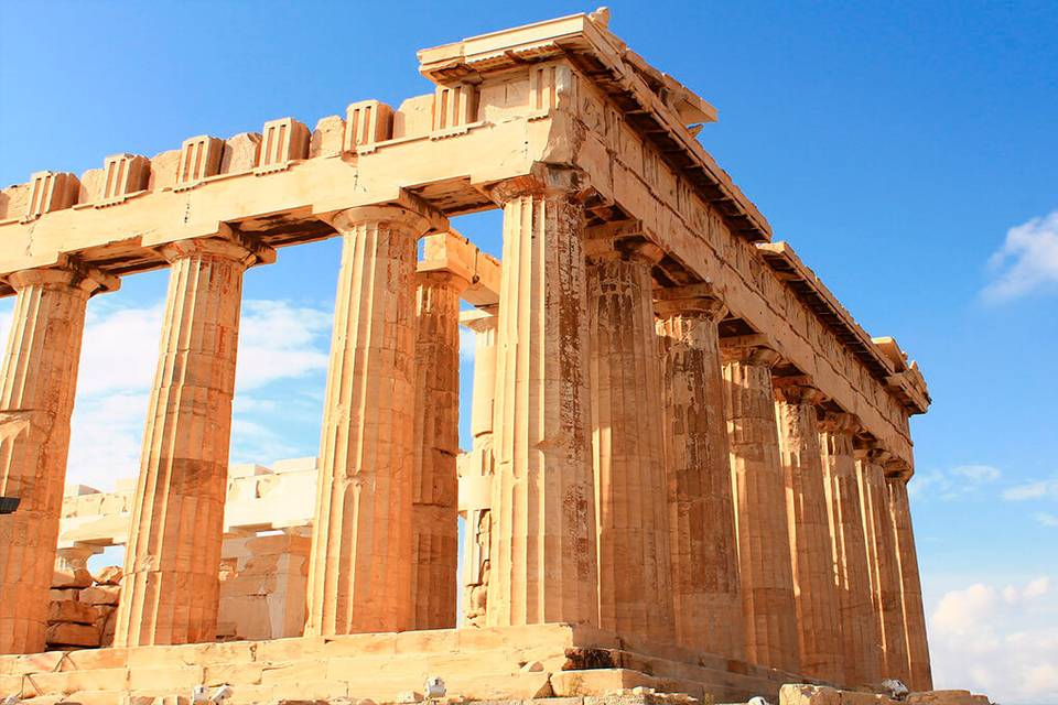 El impresionante Partenon