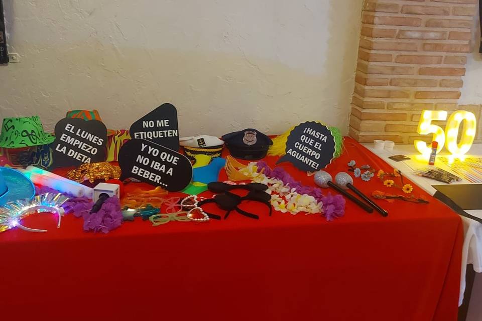 Atrezzo personalizado