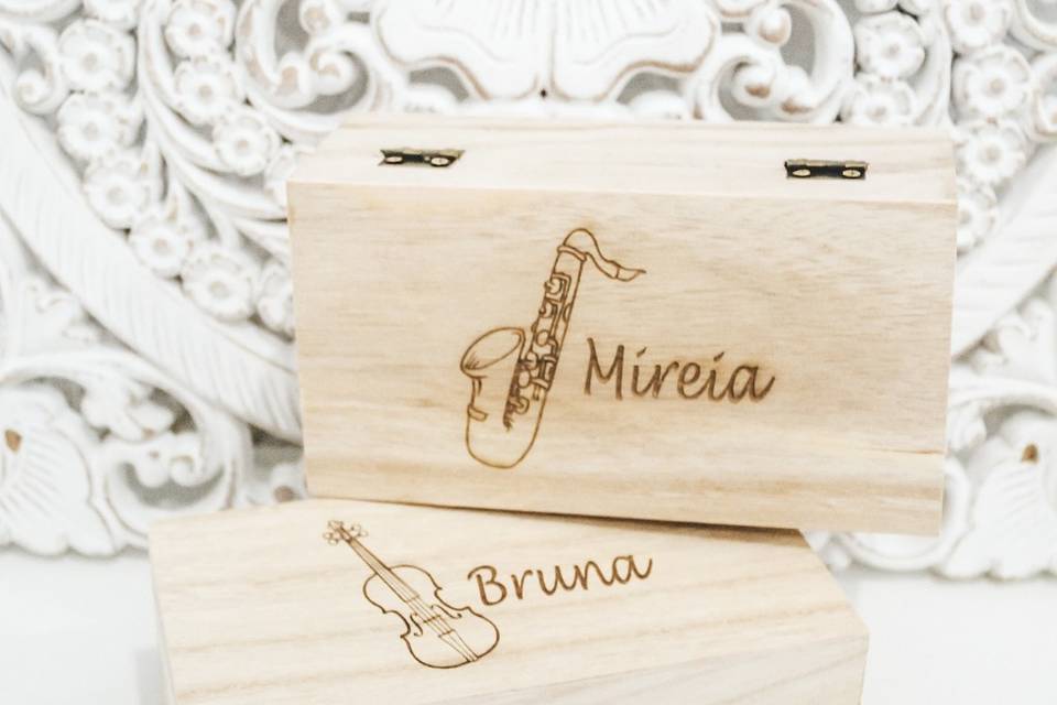 Cajas de madera personalizadas