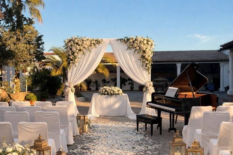 Ceremonia patio principal