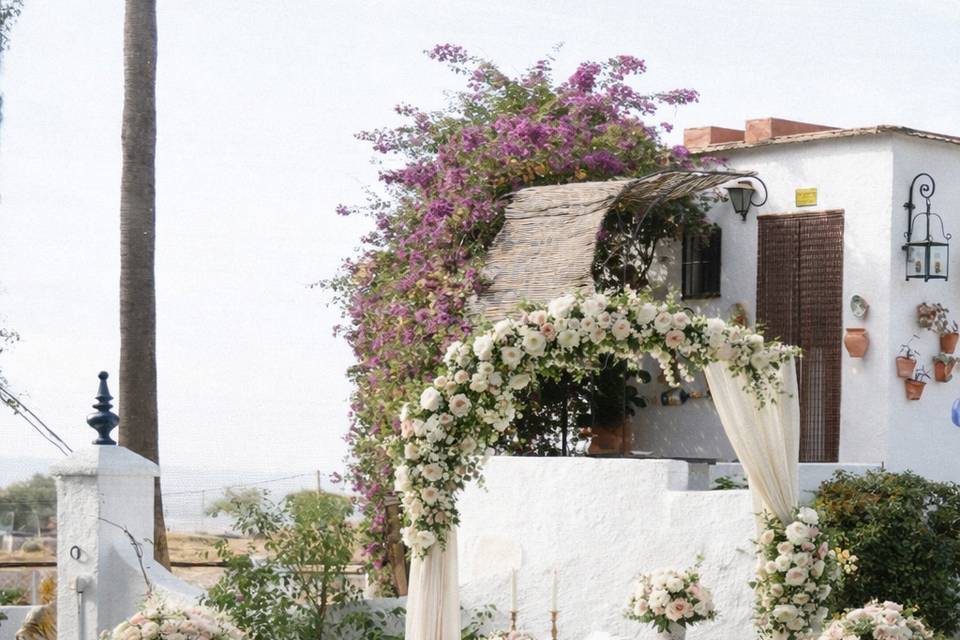 Ceremonia en jardín
