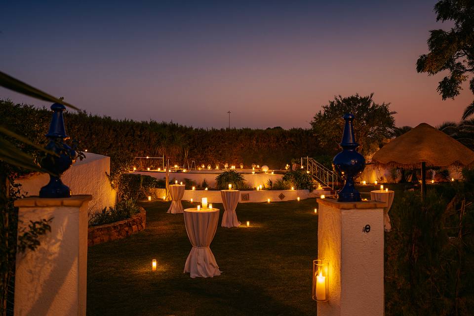 Jardín en cóctel