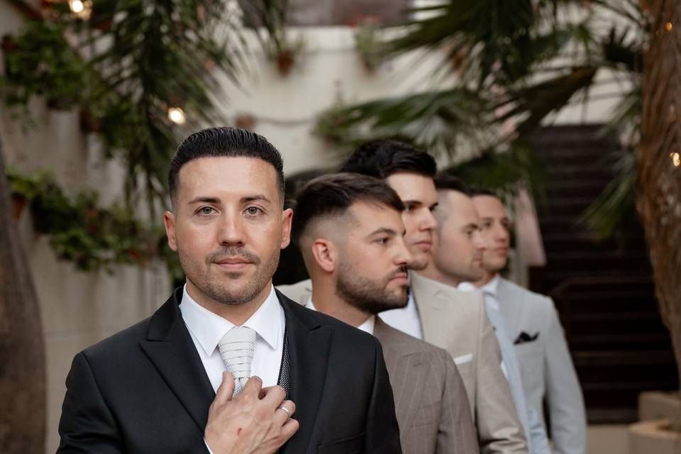 Los amigos del novio
