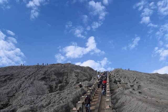 Escalinata al Volcán Bromo