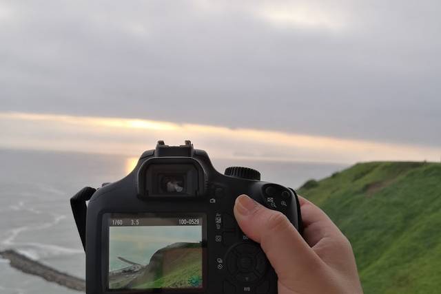 Un atardecer en Miraflores