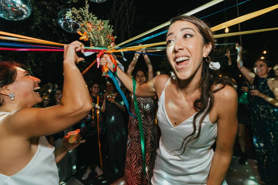 Momento cumbre de la boda.