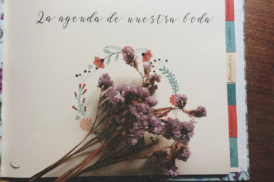 Agenda de la boda