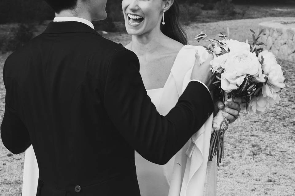 Posado de novia y novio