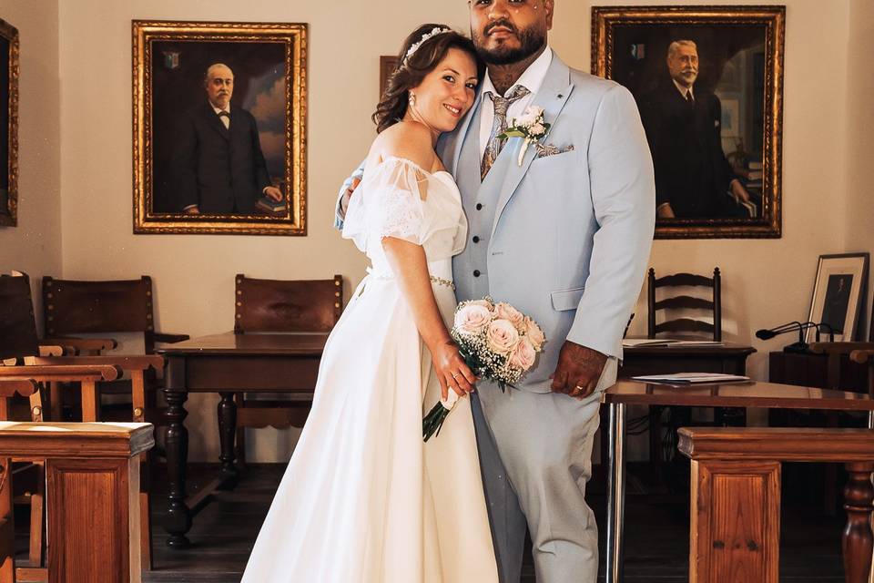 Portrait Bride and Groom