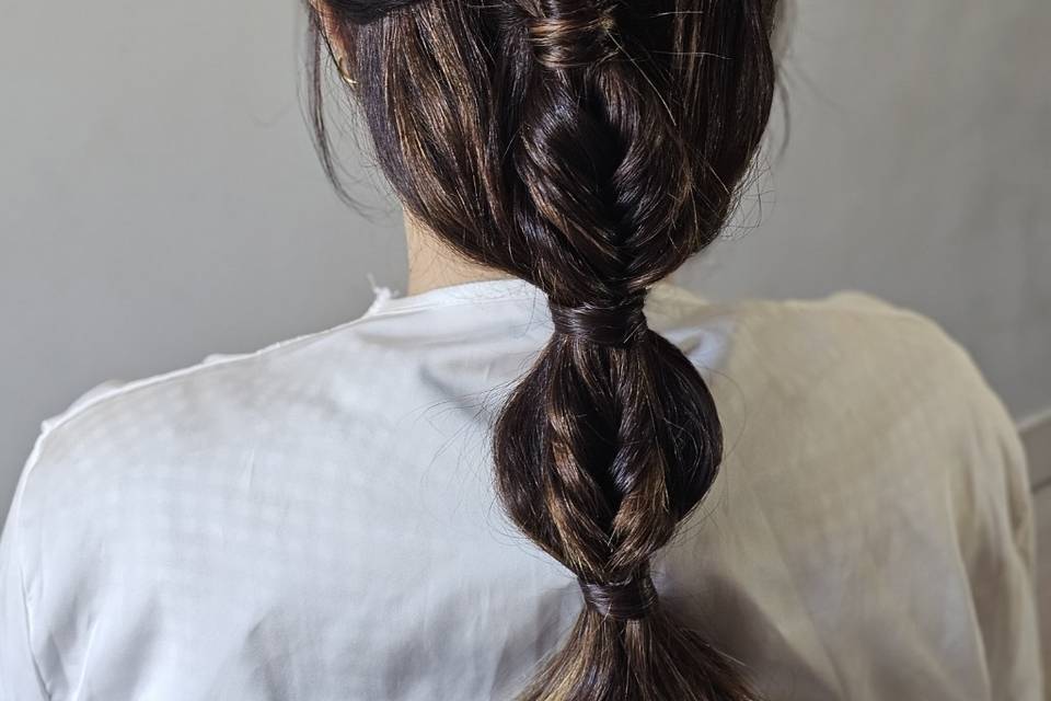 trenza para Novia