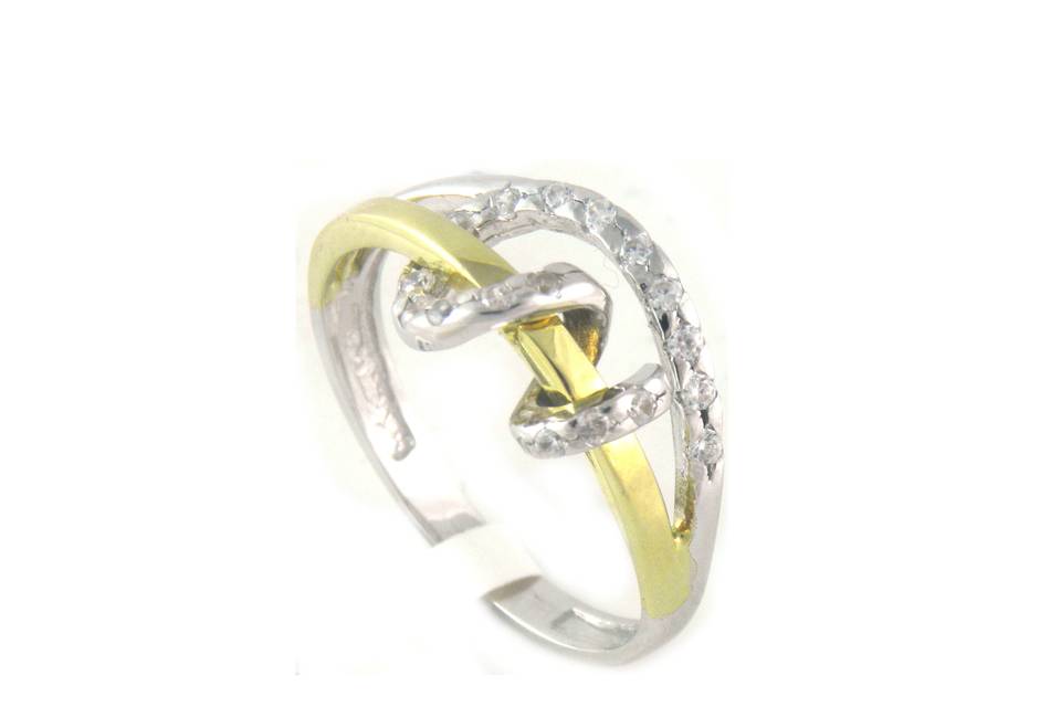 Anillo oro 18 ktes