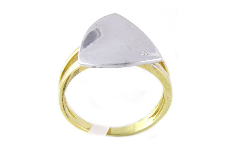 Anillo oro 18 ktes