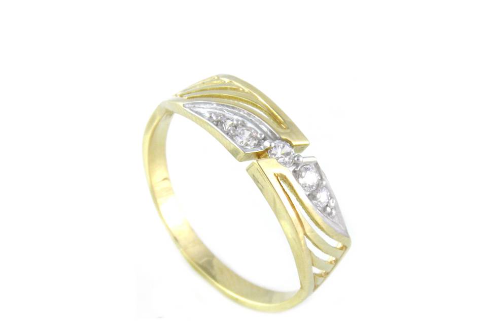 Anillo oro 18 ktes