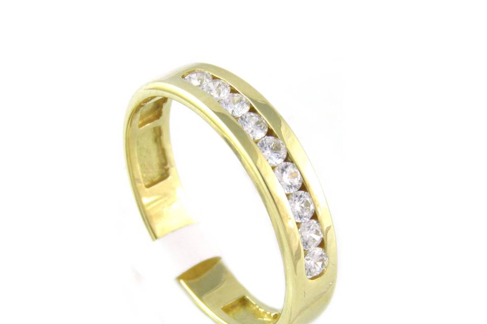 Anillo oro 18 ktes