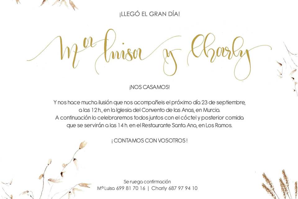 Invitaciones