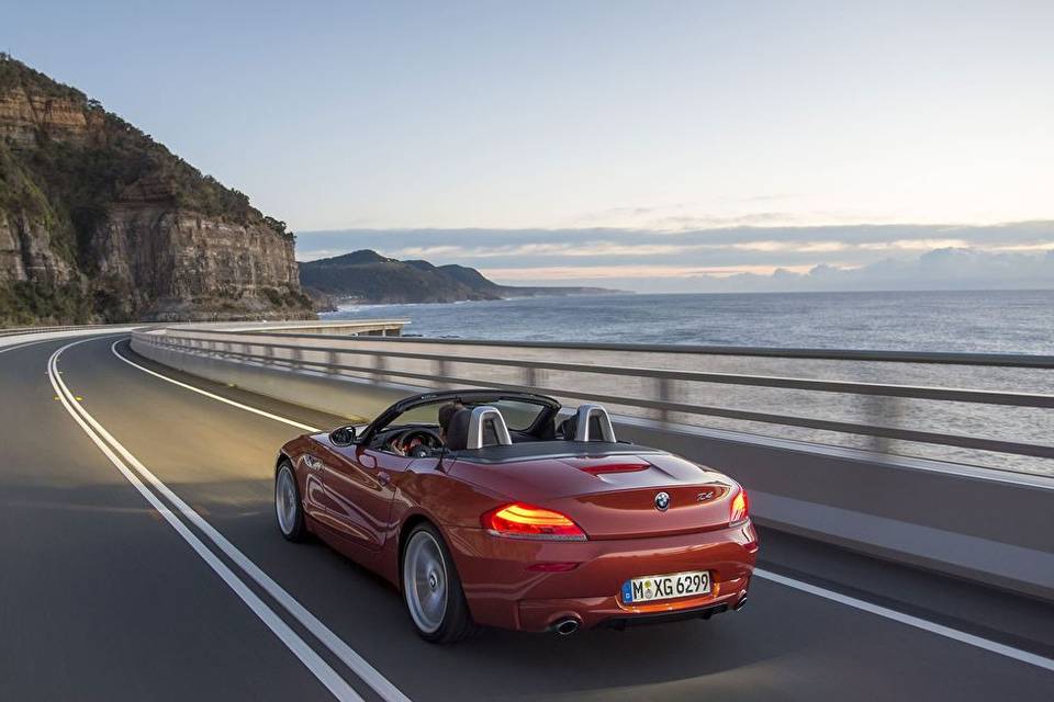 Mercedes sl 500 rojo