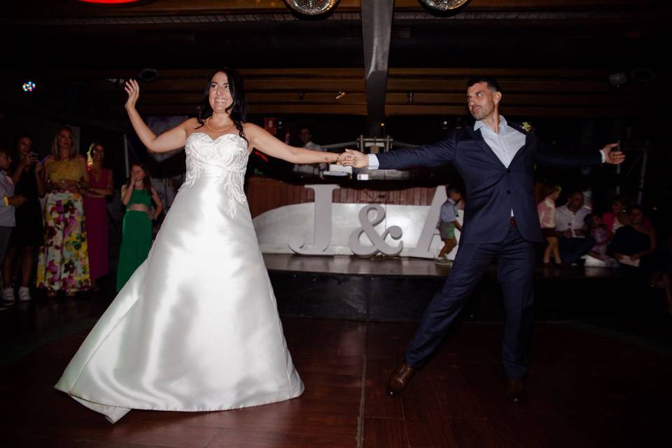Baile de boda personalizado