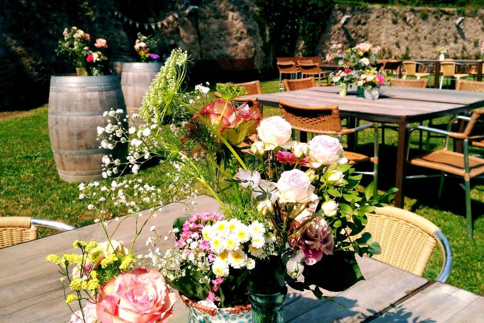 Deco banquete en sant pere p.