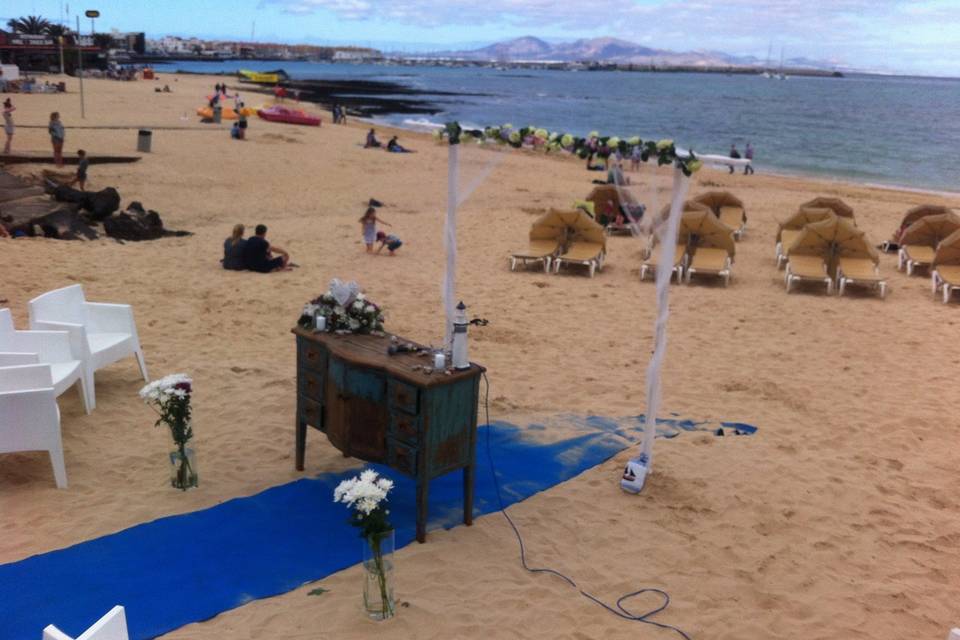 Bodas en la playa