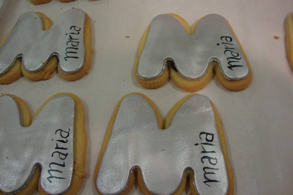 Galletas personalizadas para detalles de invitados