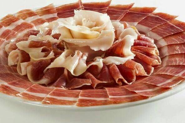 Plato de jamón