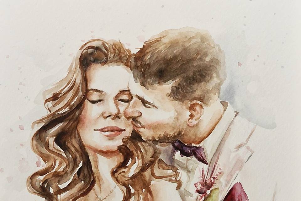 Wedding painting