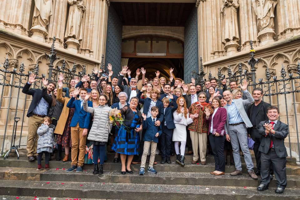 Foto grupo ceremonia