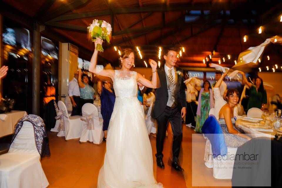 Entrada novios