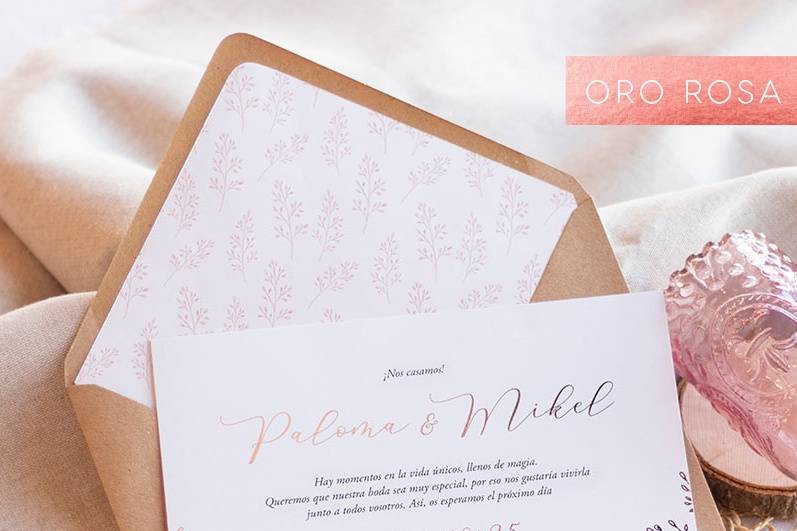 Invitación de boda