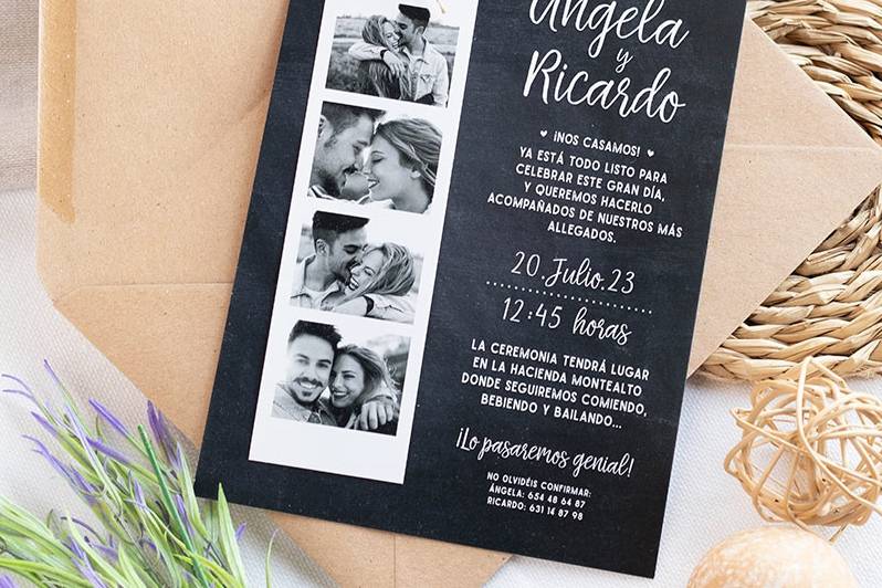 Invitación de boda