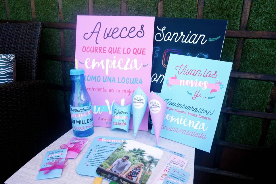 Papelería de boda