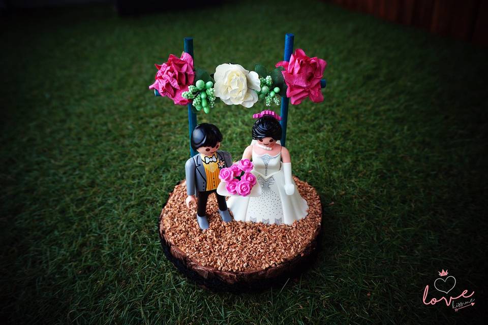 Novios para tarta