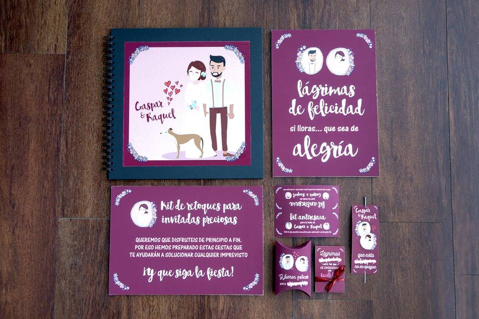 Papelería de boda