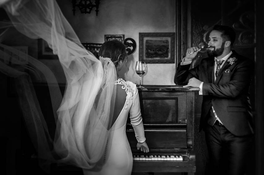 Piano de boda