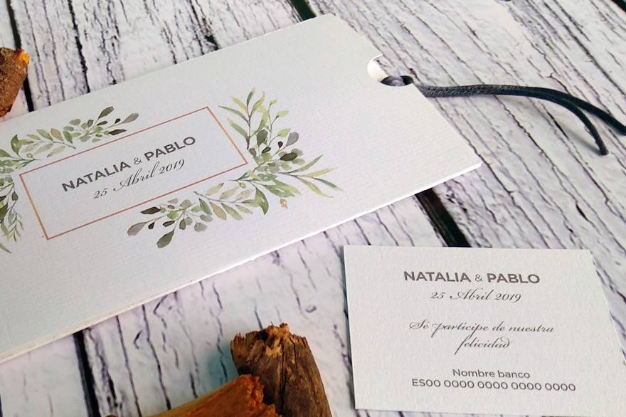 Invitaciones elegantes