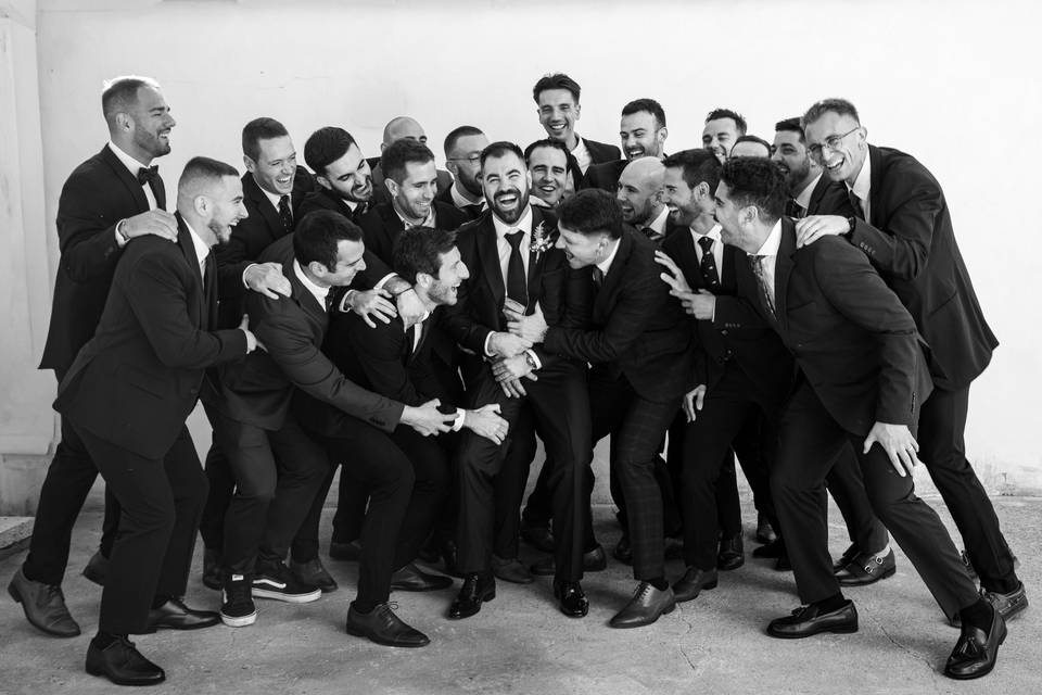 Amigos del novio