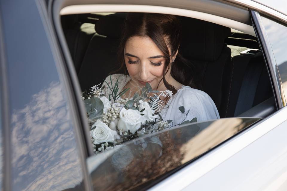 Novia esperando