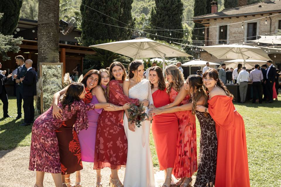 Amigas de la novia