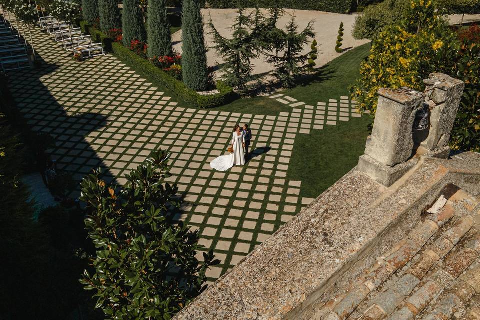 Drone en Castell de Barxell