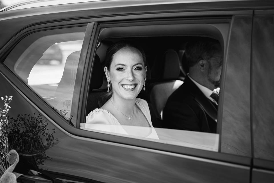 La llegada de la novia