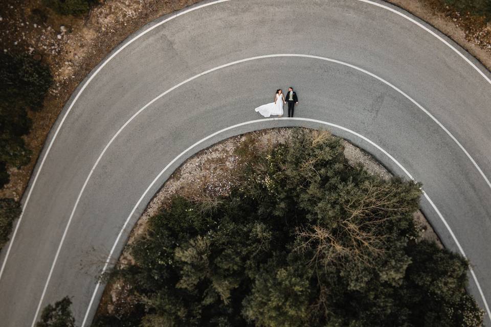 Postboda con drone