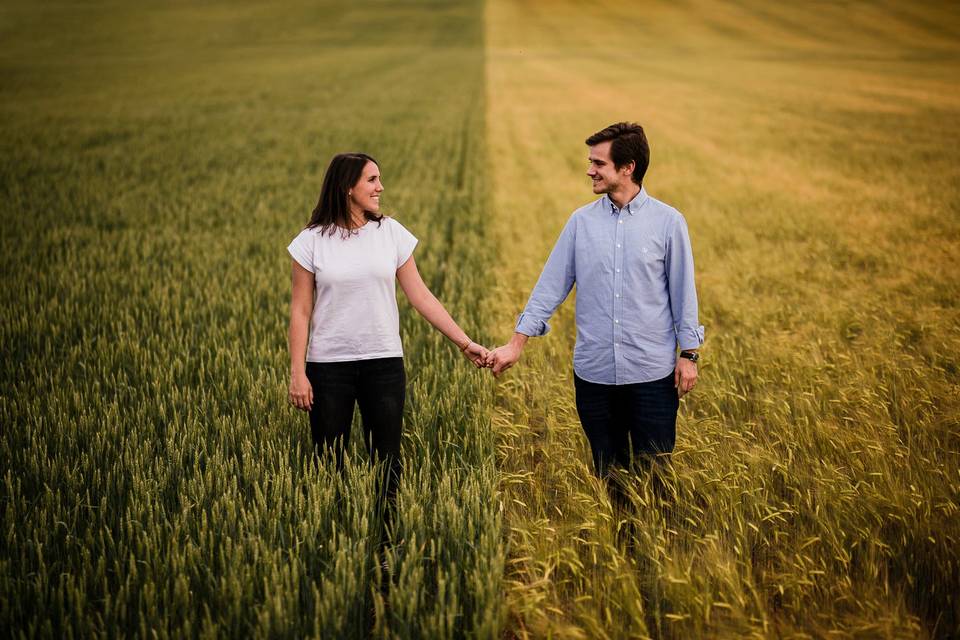 Preboda en el campo