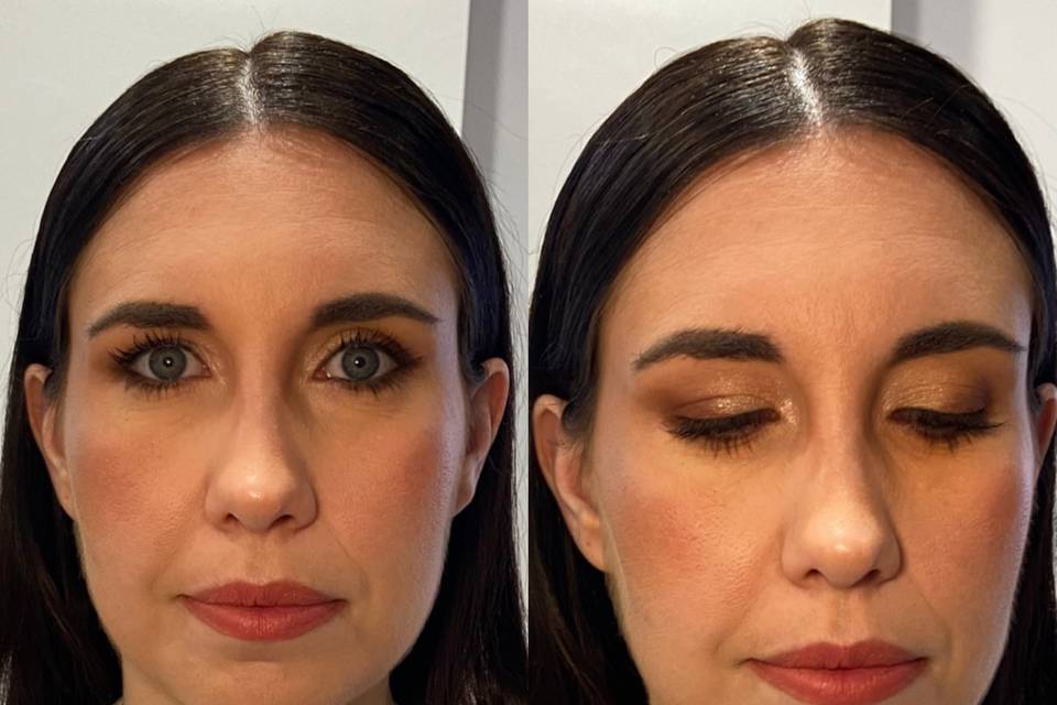 Maquillaje soft glam