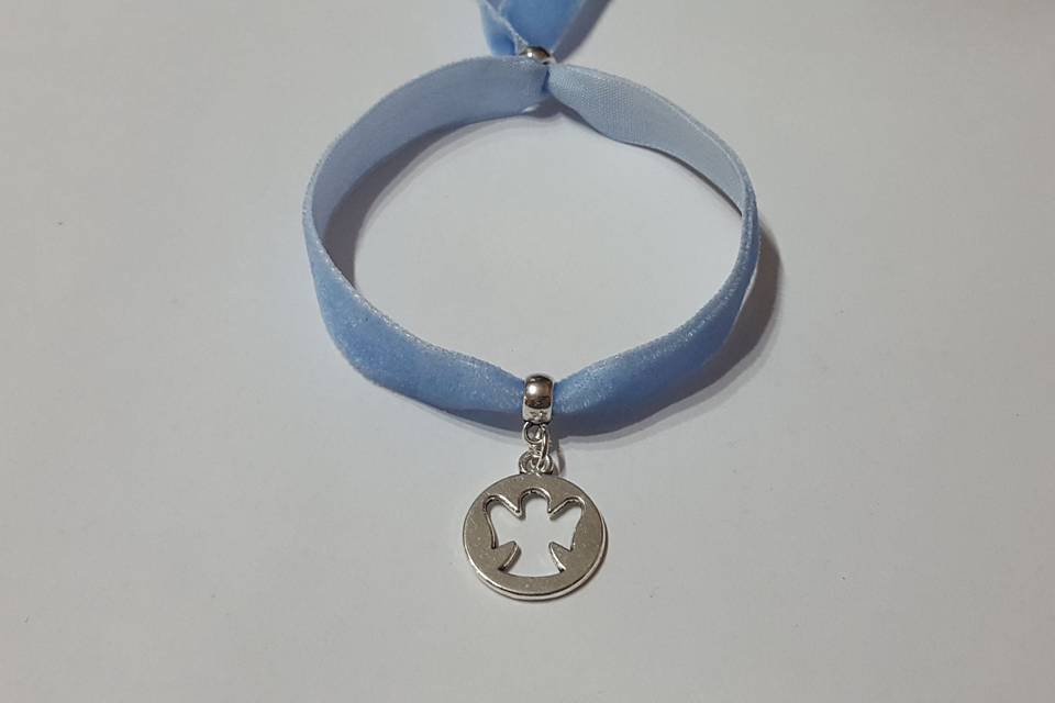 Pulsera de comunión con cinta