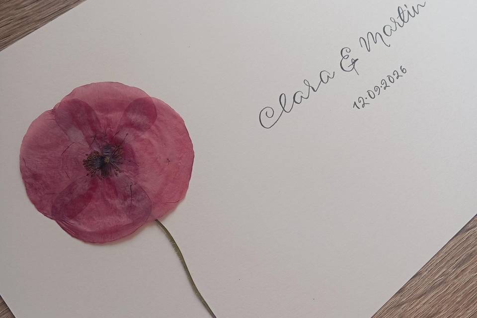 Lámina boda