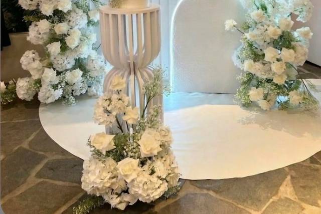Decoración blanco pureza
