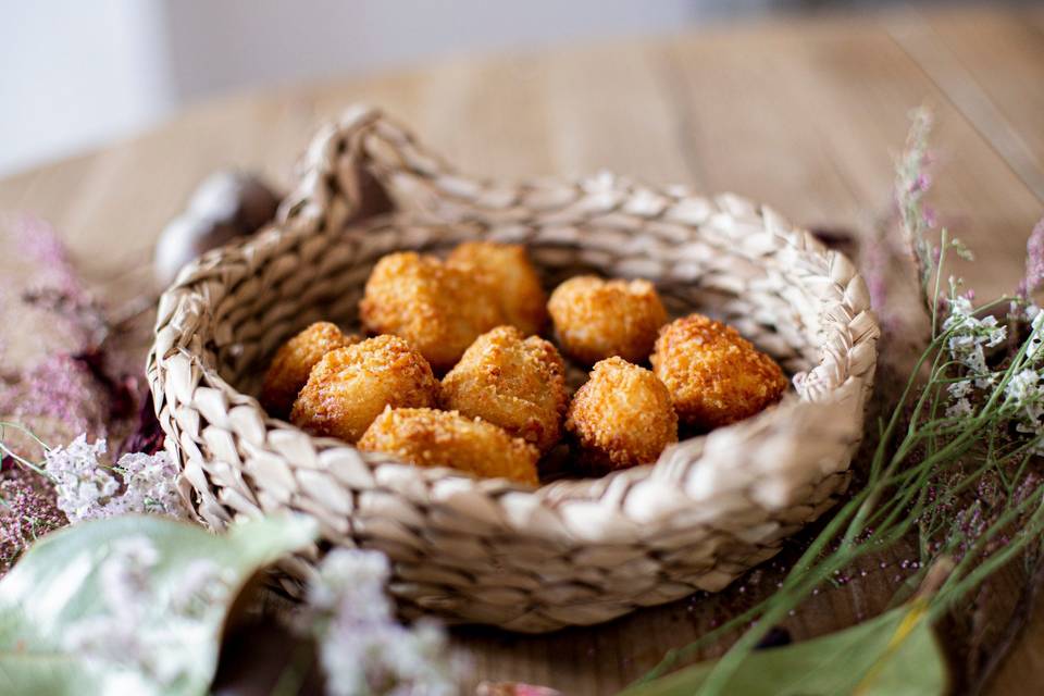 Croquetas melosas