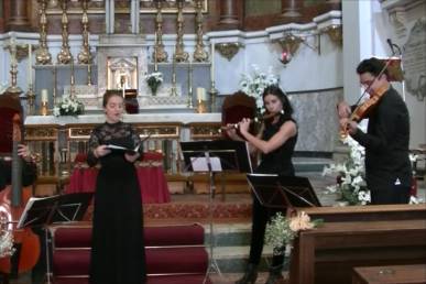 Formación cuarteto con cantante