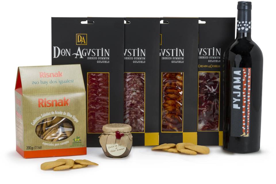 Cesta Gourmet Ibéricos