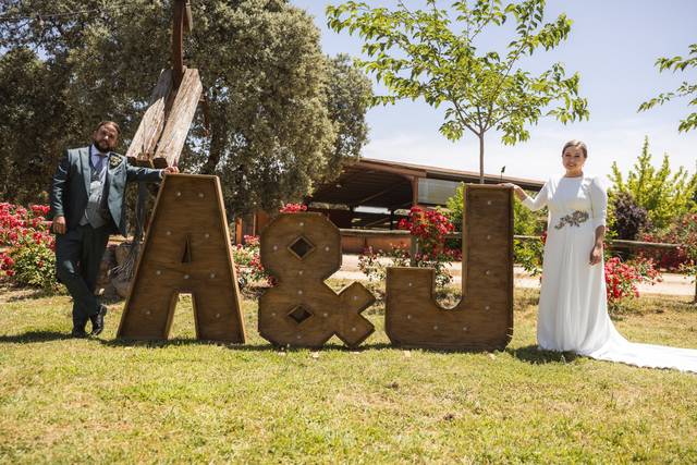 Letras de madera
